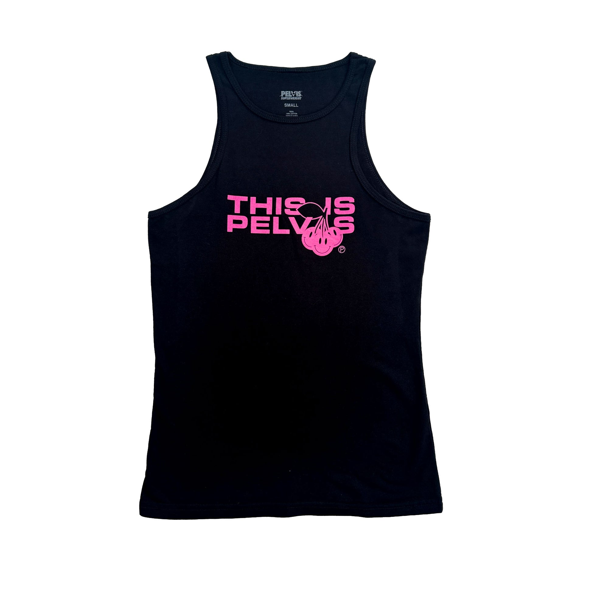 THIS IS ... FITTED RACER TANK BLACK