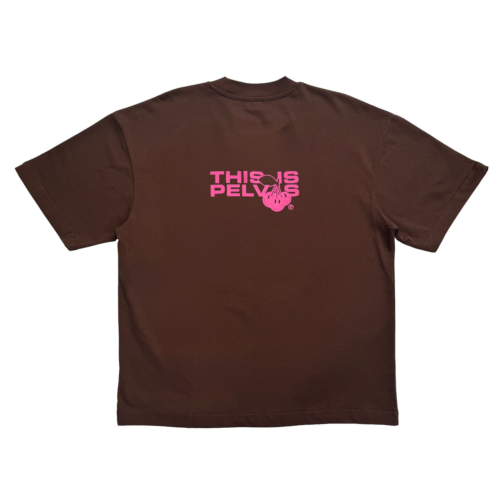 OVALO LOGO SS TEE BROWN