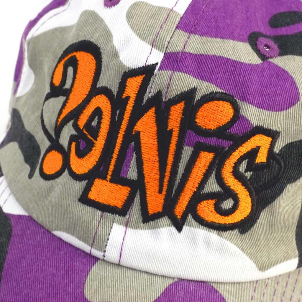 OVALO 6 PANEL CAP PURPLE CAMO