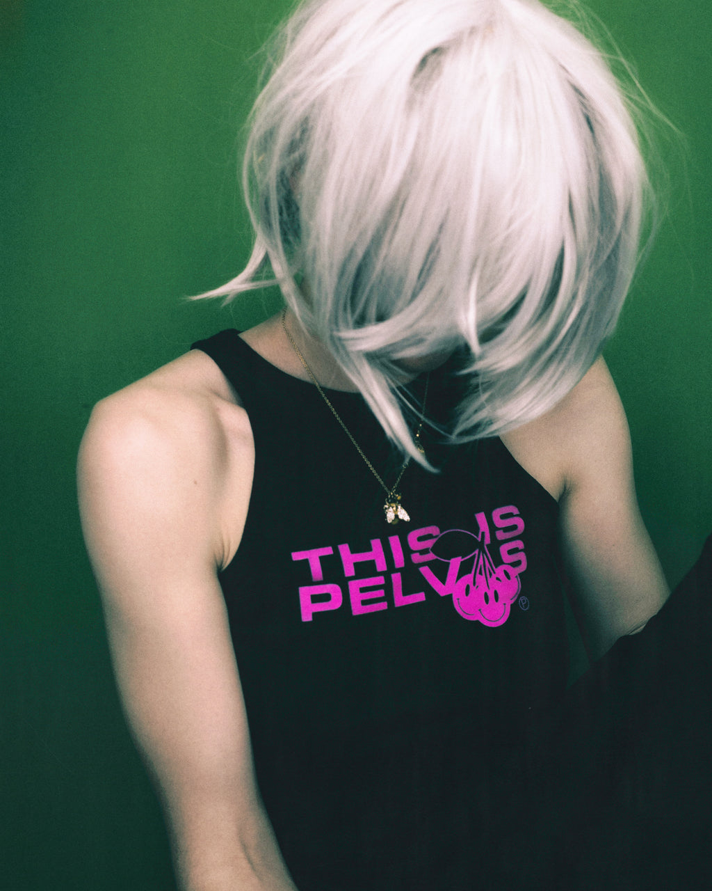 THIS IS ... FITTED RACER TANK BLACK